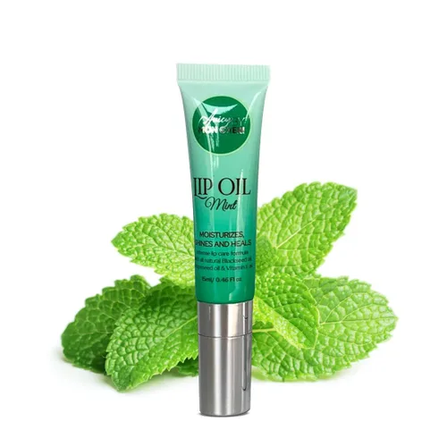 Vista 14 de Aceite labial hecho con aceites Juicy By Mon Cheri de semillas negras, semillas de uva y vitamina E (limonada de bayas)