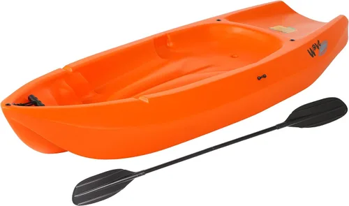 Vista 10 de Lifetime Youth Kayak de olas de 6 pies con paleta Verde