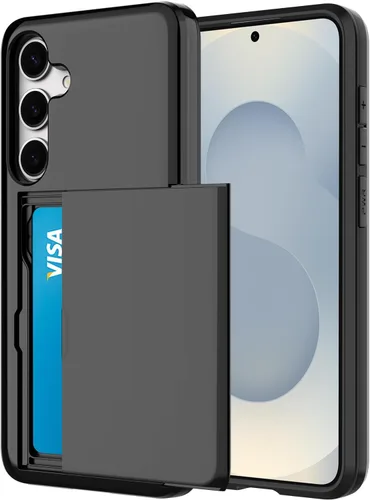 Vista 96 de Funda tipo cartera para Samsung Galaxy S22 con ranura para 2 tarjetas de crédito Funda a prueba de golpes Hybrid Heavy Duty Protection Armor Funda