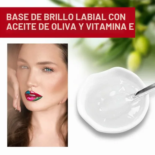 Vista 5 de Eakroo 2 unidades de base de brillo labial hidratante, material de aceite, base de maquillaje, base transparente antiadherente para brillo labial