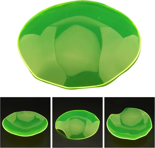 Vista 3 de Protector de lente de la pantalla de los faros delanteros para Ducati Monster 821 1200R 2014-2021 1 unids verde