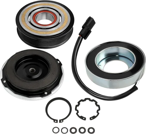 Vista 30 de SCITOO Embrague del compresor de CA para 2000-2006 apto para Audi TT para Volkswagen para Jetta 1.8L CO 1233JC