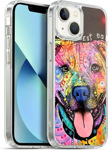 Vista 383 de Oficial Dean Russo perros 3 suave funda de Gel para Apple Iphone 7 Plus/8 Plus, Amy