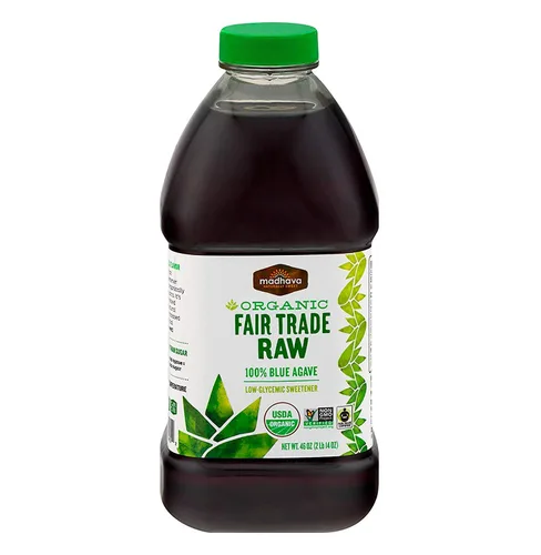 Vista 11 de MADHAVA Agave orgánico de comercio justo, botella de 23.5 onzas (paquete de 6) Néctar de agave azul 100% puro orgánico Edulcorante natural