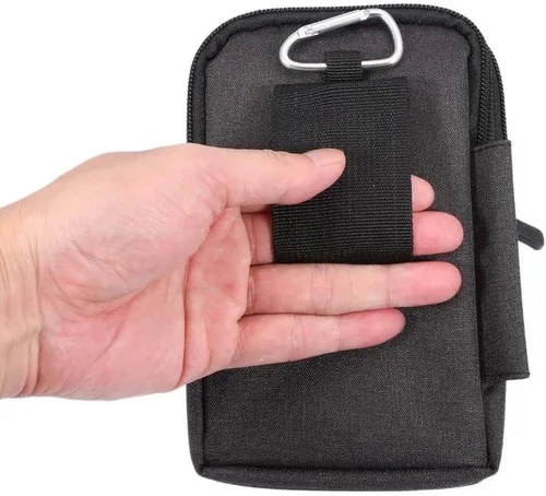 Vista 7 de Bolsa universal para teléfono celular, riñonera multiusos, para la cintura, para deportes al aire libre, funda para llevar teléfonos móviles