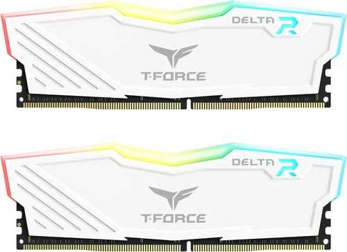 Vista 9 de TEAMGROUP T-Force Delta RGB DDR4 16 GB (2 x 8 GB) 3200 MHz (PC4-25600) CL16 Módulo de memoria de escritorio RAM TF3D416G3200HC16CDC01 - Negro