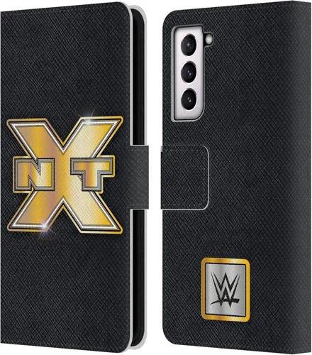 Vista 335 de Head Case Designs Officially Licensed WWE Cruiserweight Champion Title Belts Leather Wallet Case Compatible with Samsung Galaxy A07 4G Campeón
