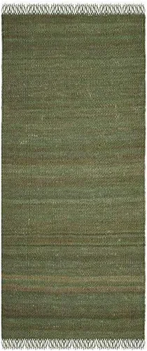 Vista 45 de SAFAVIEH Natural Fiber Collection - Alfombra decorativa de 2 x 3 pies, color verde, hecho a mano con flecos de yute tejido, ideal para zonas de alto