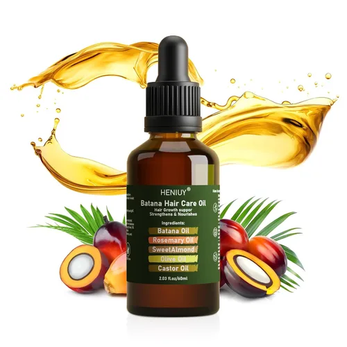 Vista 7 de Battana - Aceite para el cuidado del cabello, mezcla de aceite de romero natural y almendras dulces de 2 onzas líquidas para el crecimiento