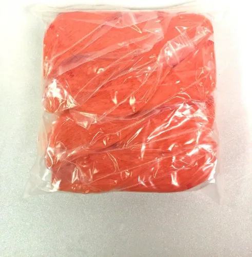 Vista 4 de 1034 (1" X3/4") Color naranja Apple Brand Bags Mini bolsas resellables, caja de 1,000