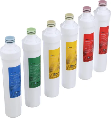 Vista 6 de Watts Premier Kit anual de filtración RO Pure de 36 unidades para sistema de ósmosis inversa Zero/Pure Plus, reemplazo del filtro de agua con botón