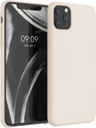 Vista 12 de kwmobile - Carcasa de silicona de poliuretano termoplástico (TPU) compatible con Apple iPhone 11 Pro Max, funda protectora suave y flexible de hule