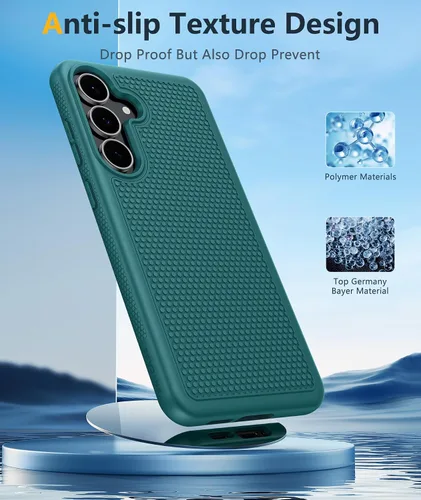 Vista 188 de FNTCASE Funda para iPhone 17 Pro: Fundas delgadas translúcidas de color azul claro compatibles con MagSafe, protección completa de la cámara