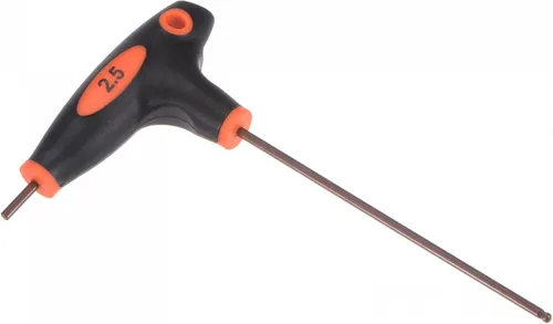 Vista 13 de uxcell Llave inglesa con mango en T de llave hexagonal de extremo de bola de 0.079 in, acero métrico S2