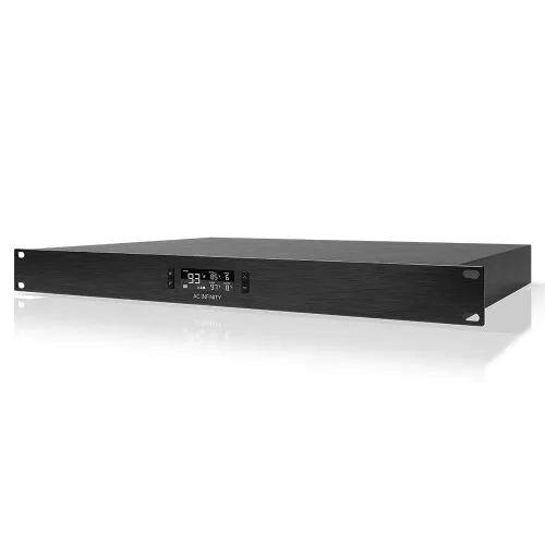 Vista 10 de AC Infinity CLOUDPLATE T1, panel de ventilador de montaje en rack 1U, flujo de aire de escape, para refrigeración AV, cine en casa, racks de red