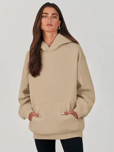 Vista 2 de ANRABESS Womens Oversized Hoodies Fleece Sweatshirts Long Sleeve Hooded Pullover Winter Clothes with Pocket