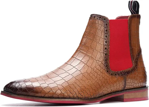 Vista 9 de Carlos Santana Botas Chelsea Carlos Mantra cuero de becerro negra.