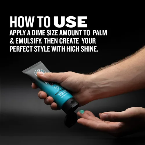 Vista 5 de GIBS Grooming El Rey Styling Jam para hombre, gel de sujeción media