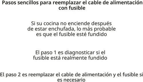 Vista 8 de GJS Gourmet Combo de cable de alimentación y fusible de 3 clavijas compatible con Instant Pot Duo (80, Plus 80), EVO (Plus 6, Plus 80), Nova