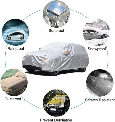 Vista 79 de GUNHYI - Funda para automóvil SUV de 7 capas, ajuste personalizado para BMW X1 (2010-2025), impermeable para todo tipo de clima, resistente