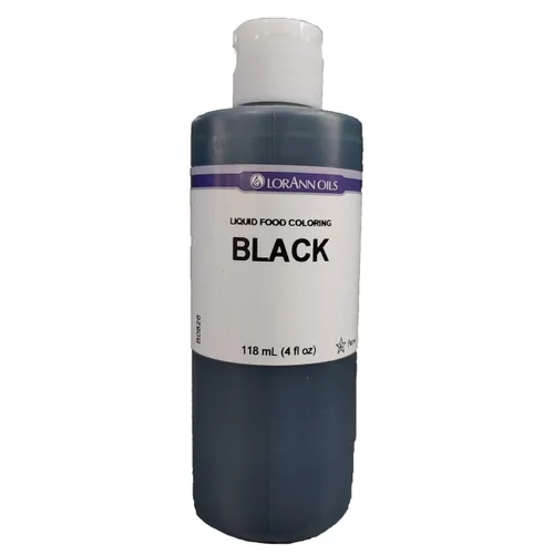 Vista 7 de LorAnn Color alimenticio líquido marrón, botella exprimible de 1 onza