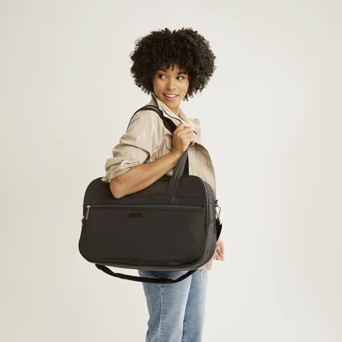 Vista 8 de Vera Bradley Bolso de lona plano Lay para mujer