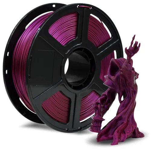 Vista 8 de FLASHFORGE High Speed Chameleon PLA Multicolor Púrpura Abisal, Impresión Rápida Máx 500 mm/s, Filamento PLA con Cambio de Color 1.75 mm, Cambia