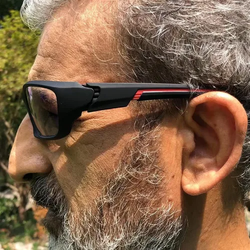 Vista 3 de Gafas de lectura bifocales fotocromáticas de transición para hombres y mujeres, gafas de sol deportivas cuadradas para lectores 0 ~+4.00