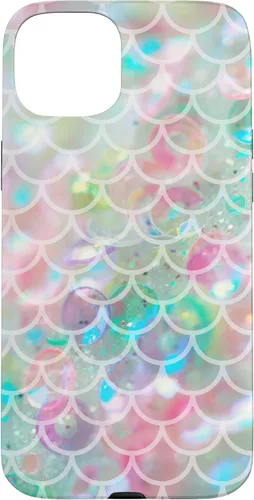 Vista 9 de Funda para iPhone 16 Mermaidcore Aesthetic Scales Ombre Pastel Sirencore