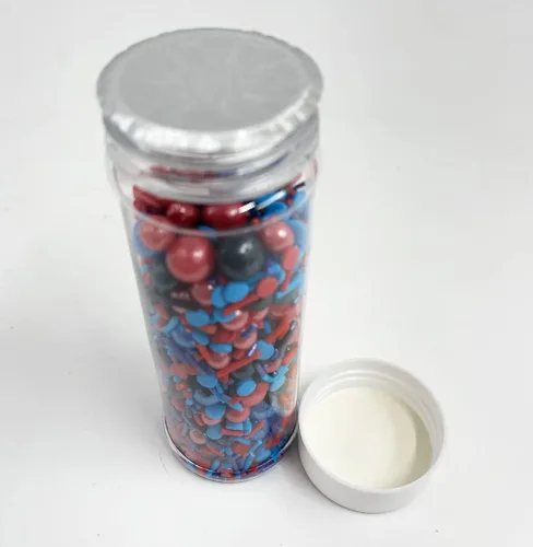 Vista 3 de Spiderman - Gránulos comestibles para decoración de pasteles de Navidad, 4.2 onzas, decoraciones de pasteles elegantes para decoraciones