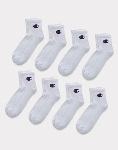 Vista 2 de Champion Calcetines para hombre, calcetines de tobillo, calcetines deportivos acolchados, paquete de 6 y 12 pares