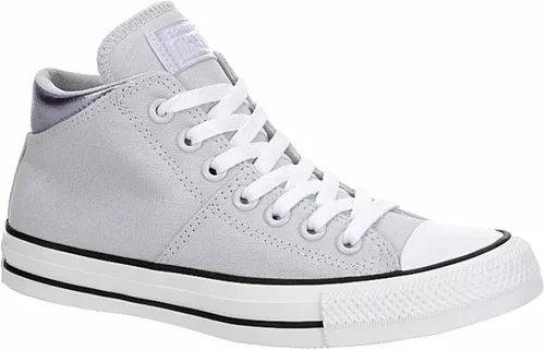 Vista 4 de Converse Chuck Taylor All Star Madison Mid High - Tenis de lona unisex - estilo de cierre de cordones - Gris pálido lila