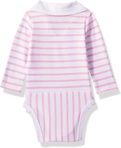 Vista 2 de Hanes Ultimate Baby Flexy Knit Jogger with Polo Bodysuit and Short Sleeve Crew