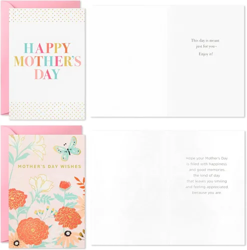 Vista 3 de Hallmark - Surtido de tarjetas para el Día de la Madre, Deseos para el Día de la Madre (36 tarjetas con sobres)
