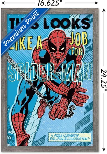 Vista 3 de Trends International Marvel Comics Spider-Man - Parece un póster de pared de trabajo