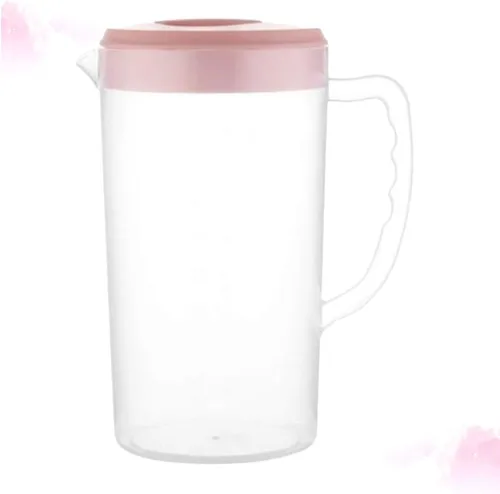 Vista 8 de Luxshiny Jarra de 1 galón, jarra de agua fría de 1 galón, jarra de agua fría de 74.4 fl oz, jarra de agua, jarra de bebidas frías, dispensador