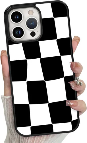 Vista 40 de KANGHAR Compatible con iPhone 17 Pro Case Spot Pattern - Negro Mancha rosada negra
