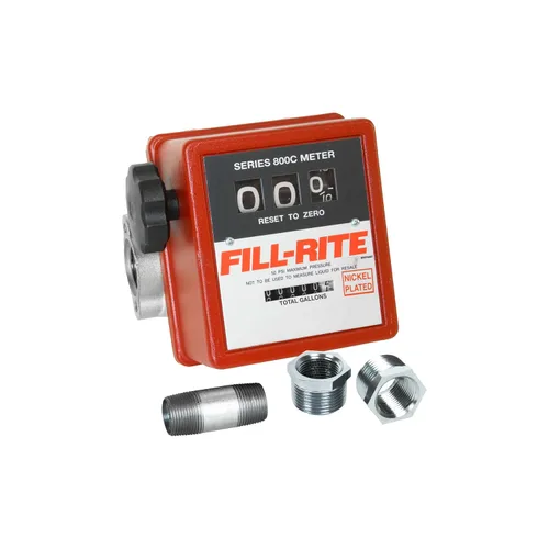 Vista 9 de Medidor de flujo, 50 PSI, 20 GPM, 1 en., Mecánico