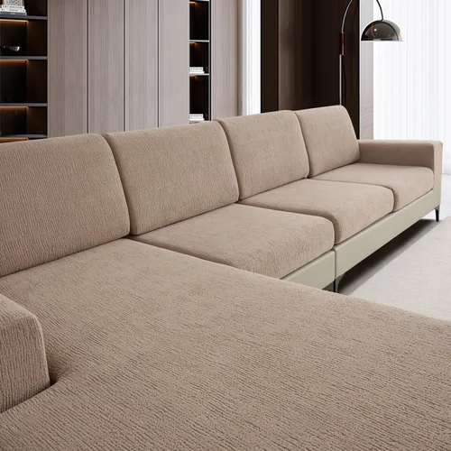 Vista 9 de Fundas de Cojines para Sofá Fundas para Sofás Seccionales Elásticas Lavables Suaves Fundas de Cojines de Asiento Protector de Muebles Fundas