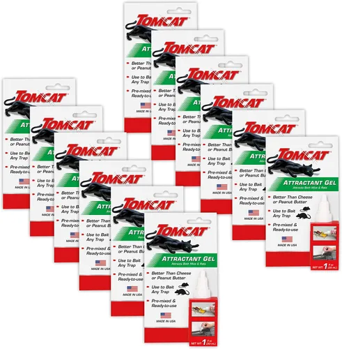 Vista 13 de Scotts-Tomcat 0362210 Gel atrayente de ratones, 1 onza, 1 Atrae tanto ratones como ratas, listo para usar, uso para cebar cualquier trampa