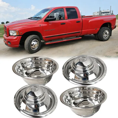 Vista 17 de 4pcs 16" pulido 304 simuladores de rueda de acero inoxidable para Sprinter Van