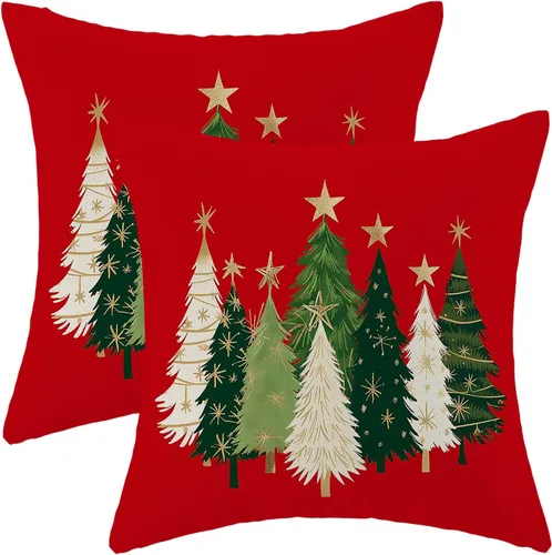 Vista 19 de Juego de 2 fundas de almohada de Halloween de 16 x 16 pulgadas, fundas de almohada de murciélagos negros y crema, fundas de cojín decorativas