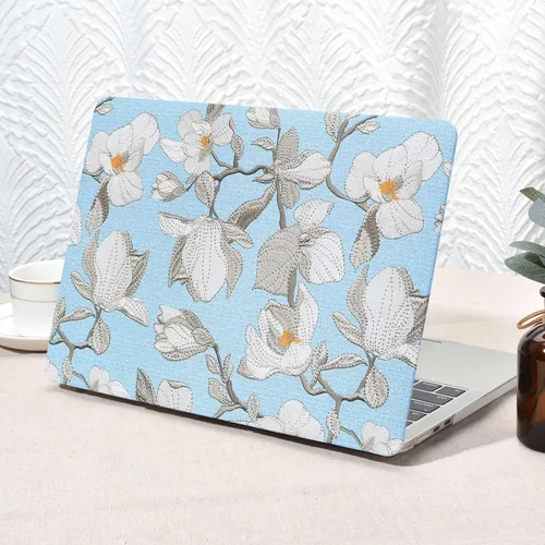 Vista 34 de Seorsok Funda compatible con MacBook Air de 15 pulgadas versión 2026 2025-2023 M5 A3448 M4 A3241 M3 A3114 M2 A2941 Touch ID, funda rígida de piel