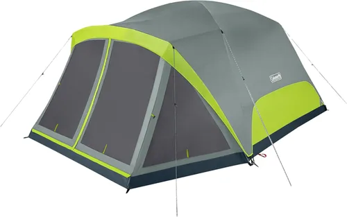 Vista 7 de Coleman Skydome Camping Tent with Screened Porch & 5-Minute Setup, Weatherproof 4/6/8 Person Tent with Rainfly & Carry Bag, Made of PFAS-Free