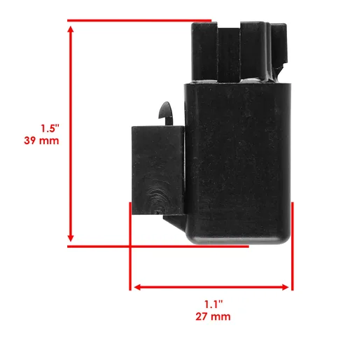 Vista 3 de Caltric Solenoide de arranque y relé compatible con Suzuki LT80 Quadsport 80 2X4 1987-2006