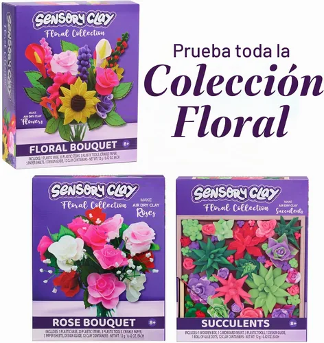 Vista 7 de Tara Toys Arcilla sensorial floral
