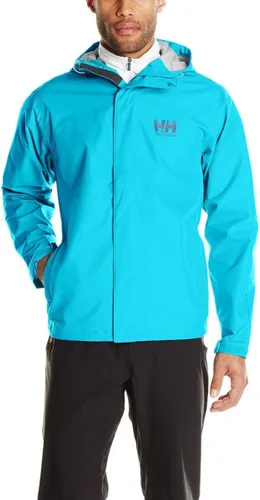 Vista 40 de Helly-Hansen Seven J - Chaqueta impermeable resistente al viento transpirable para hombre Sorbete de naranja 320