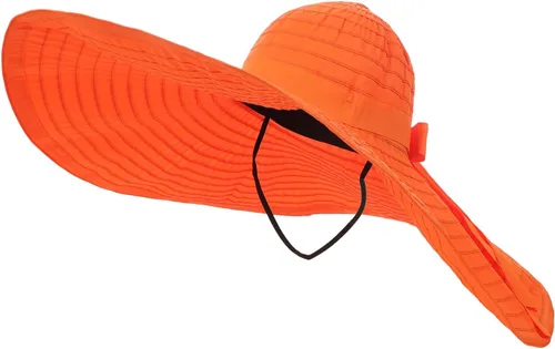 Vista 8 de Sombrero de sol de ala súper ancha para mujer, sombrero de playa extra grande, plegable, protección solar de verano, gorra de viaje al aire libre