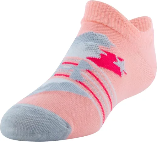 Vista 46 de Under Armour Calcetines ligeros invisibles Essential 2.0 para niños (paquete de 6)