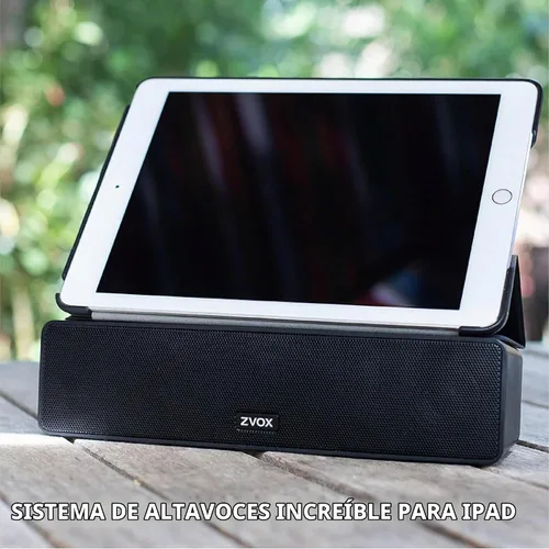 Vista 8 de ZVOX AccuVoice AV100 Barra de Sonido Compacta para TV con 6 niveles de refuerzo de voz, negro
